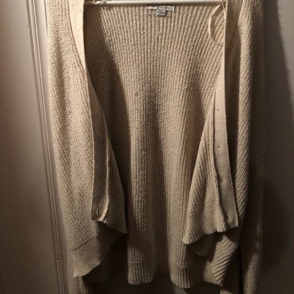 Cream American Eagle Cardigan - Picture 1 of 6